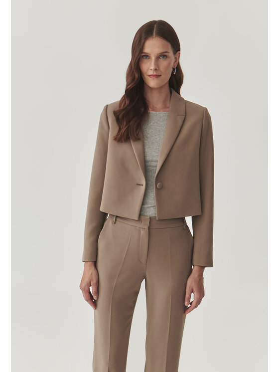 TATUUM TATUUM Marynarka RENETA Brązowy Classic Fit