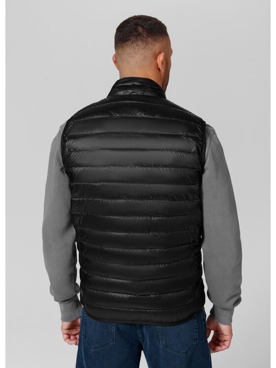 PITBULL PITBULL Bezrękawnik męski Foldable 3XL Czarny Regular Fit