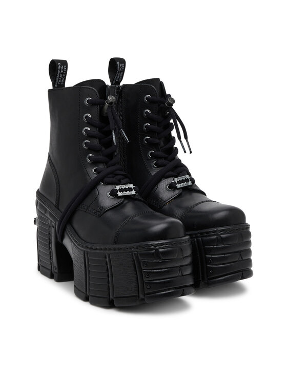 NEW ROCK NEW ROCK Bakancs M-TM001-C4 Fekete