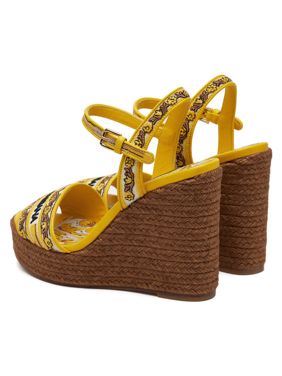 Dolce&Gabbana Dolce&Gabbana Espadrilles CZ0318 AV804 Sárga