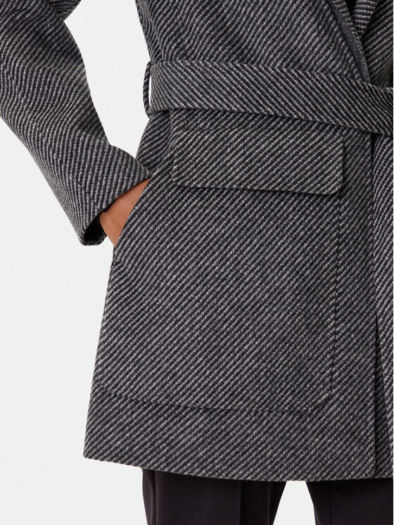 Armani Exchange Armani Exchange Вовняне пальто XW000692 AF16201 M8049 Сірий Regular Fit