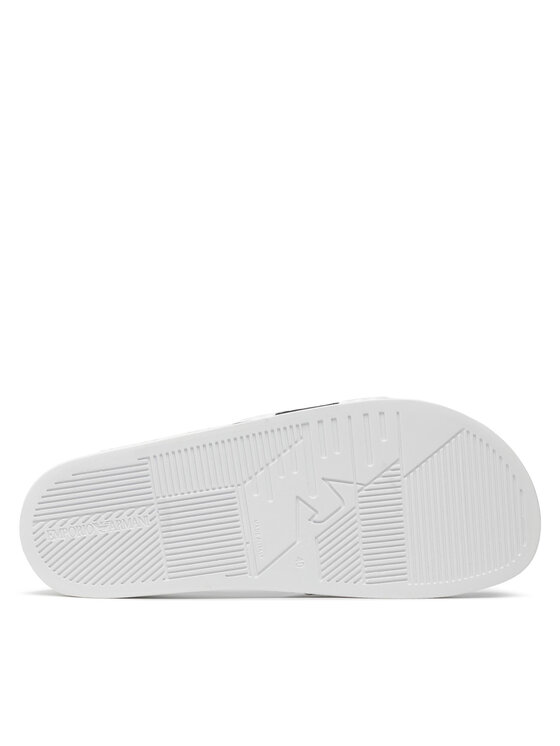 Emporio Armani Emporio Armani Klapki XVPS03 XN127 00001 Biały