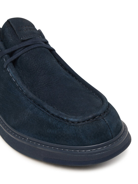 Tommy Hilfiger Tommy Hilfiger Κλειστά παπούτσια Comfort Nubuck Moc Toe Shoe FM0FM05975 Σκούρο μπλε