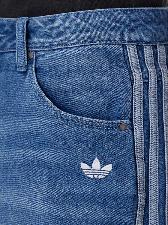 adidas adidas Jeansy adicolor Denim Adilenium JV7454 Niebieski Wide Leg