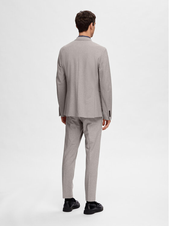 Selected Homme Selected Homme Marynarka Delon 16092484 Szary Slim Fit