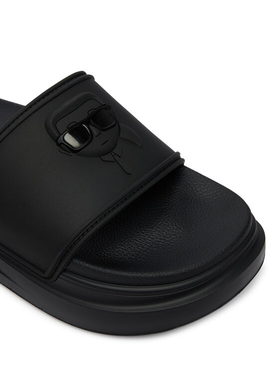 KARL LAGERFELD KARL LAGERFELD Šľapky KL88819C Čierna