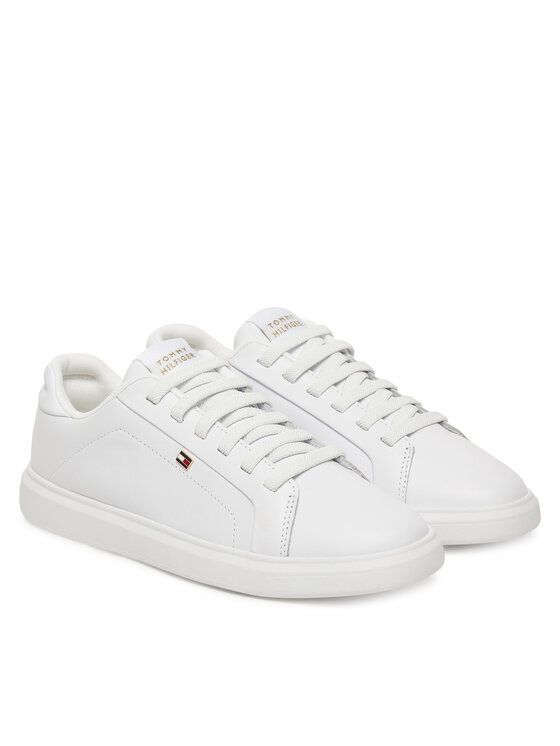 Tommy Hilfiger Tommy Hilfiger Sneakersy Th Icon Court Light FW0FW08948 Bílá