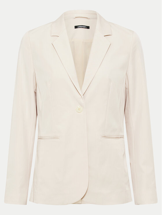 Olsen Olsen Sakoi 15001420 Écru Regular Fit