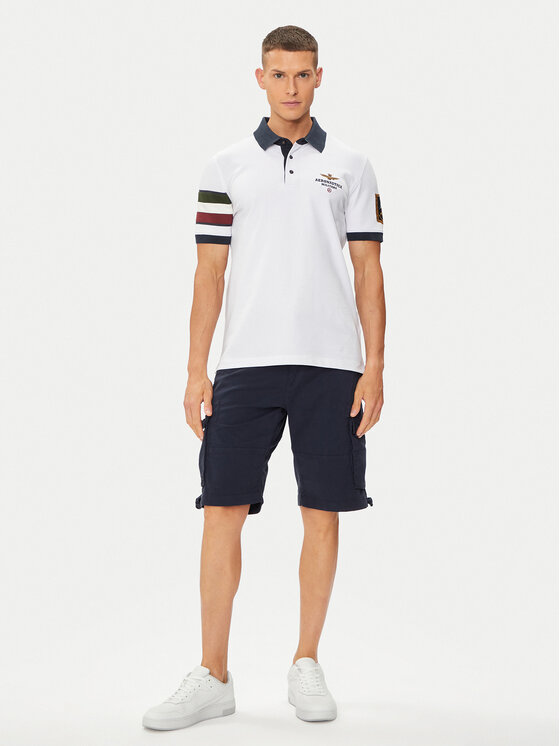 Aeronautica Militare Aeronautica Militare Polo särk 241PO1768P191 Ekrüüvärv Regular Fit