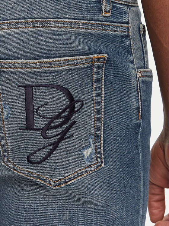 Dolce&Gabbana Dolce&Gabbana Jeansy GY07CZ G8LN7 Modrá Slim Fit