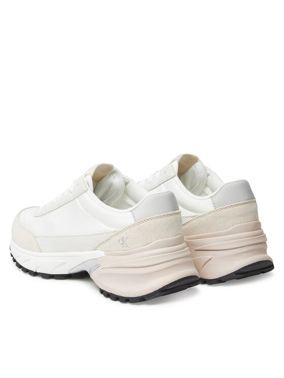 Calvin Klein Jeans Calvin Klein Jeans Sneakersy Hike Runner Mg Nylon Perl YW0YW01963 Biały