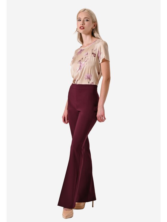 Rinascimento Rinascimento Pantaloni palazzo Pantalone donna Bordeaux Regular Fit