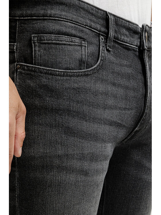 Cross Jeans Cross Jeans Jeansy C 132-165 Czarny Straight Leg