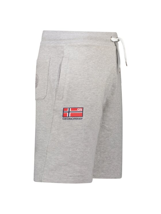Geographical Norway Geographical Norway Bermudy SY1233H/GN-Grey Szary Regular Fit