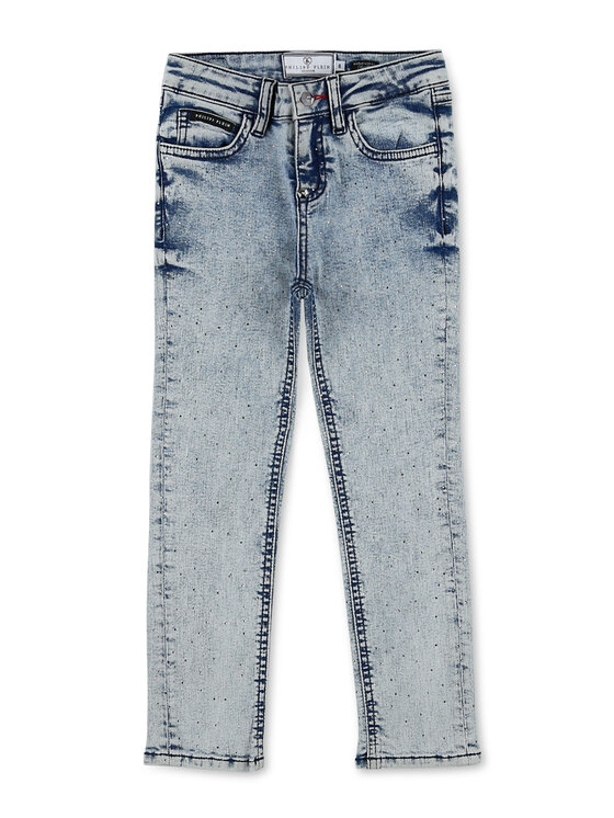 PHILIPP PLEIN PHILIPP PLEIN Jeansy 27559 Błękitny Slim Fit