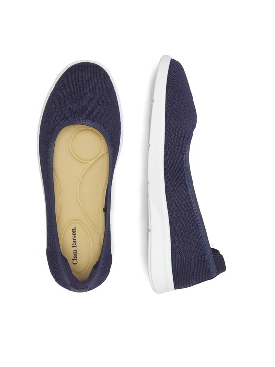 Clara Barson Clara Barson Ballerinas Merle H20630-01 Dunkelblau