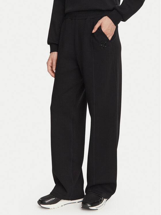 Liu Jo Sport Pantaloni trening TF6213 J3958 Negru Regular Fit