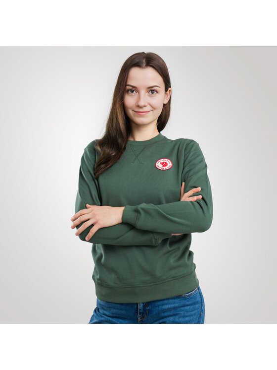 Fjällräven Fjällräven Bluza F87230-679_M Zielony Regular Fit