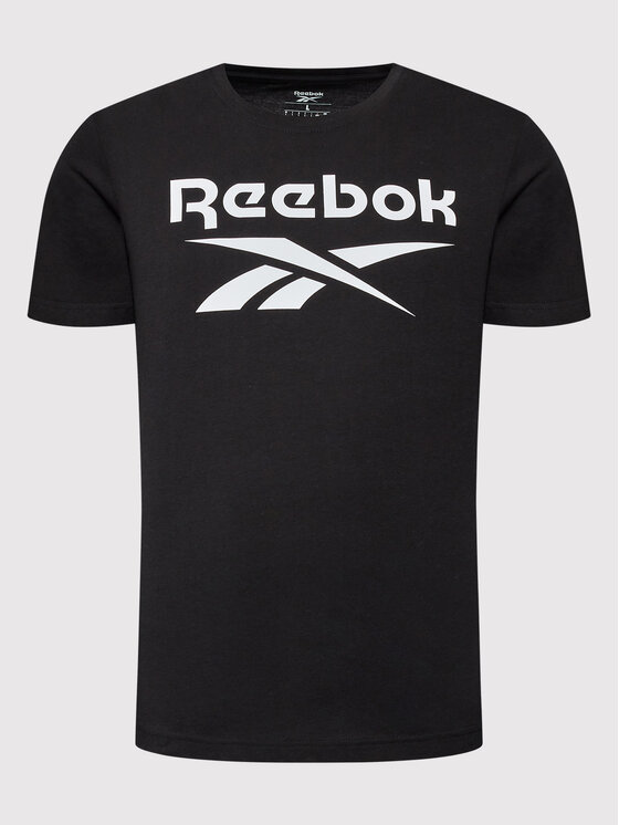 Reebok Reebok T-Shirt Identity HD4222 Czarny Slim Fit