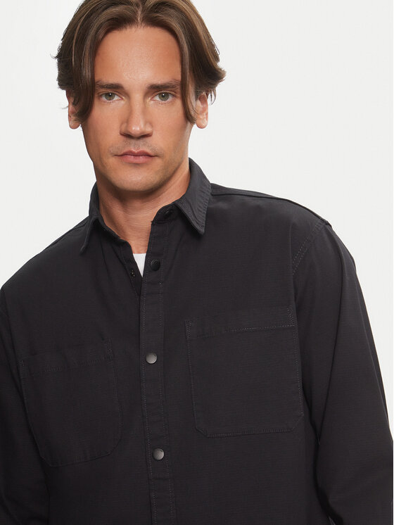 Jack&Jones Jack&Jones Košulja Logan 12262112 Crna Relaxed Fit