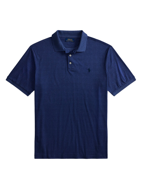 Polo Ralph Lauren Polo Ralph Lauren Polo marškinėliai 710P07351002 Tamsiai mėlyna Slim Fit