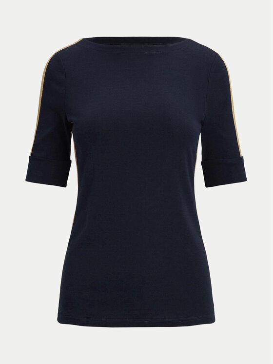 LAUREN RALPH LAUREN LAUREN RALPH LAUREN Bluza 200963099001 Mornarsko modra Slim Fit