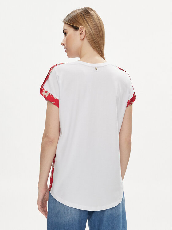 Liu Jo Liu Jo Bluzka MA4116 J7821 Czerwony Regular Fit