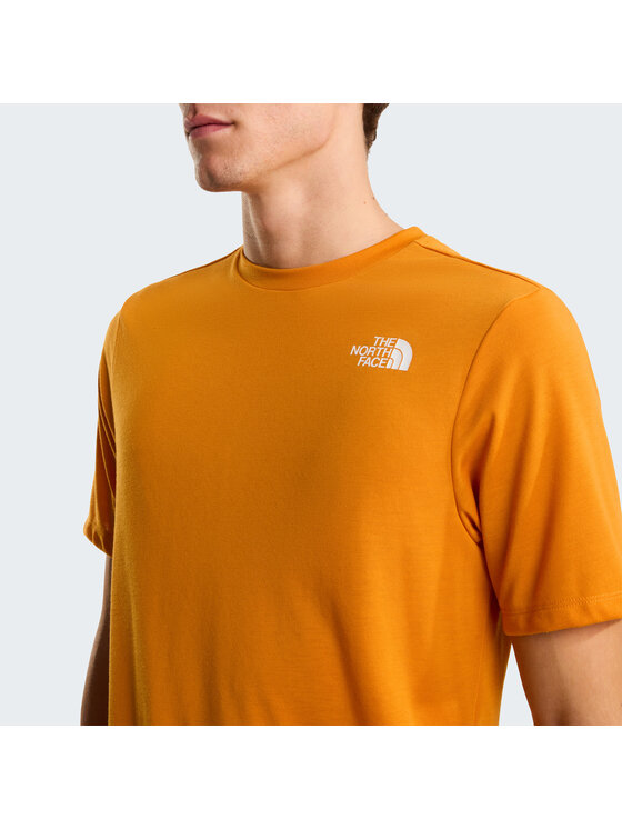 The North Face The North Face T-Shirt NF0A8FTVG5I1 Pomarańczowy Regular Fit