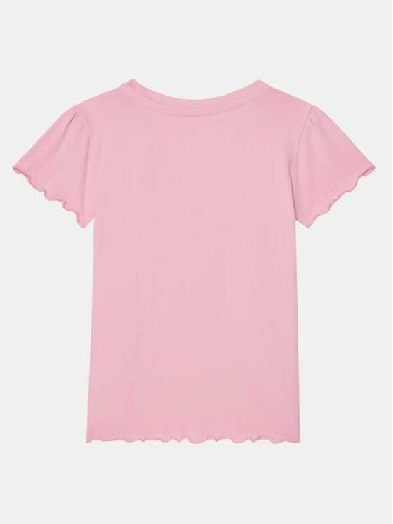 Guess Guess T-Shirt K5GI15K6YW4 Różowy Regular Fit