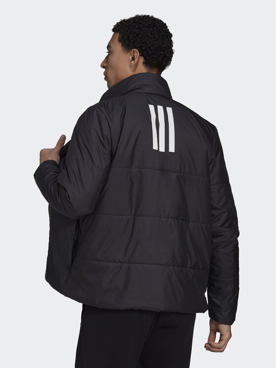 adidas adidas Зимно яке Bsc 3-Stripes HG8758 Черен Regular Fit