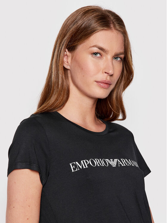 Emporio Armani Emporio Armani Tričko 262725 2R314 00020 Čierna Regular Fit