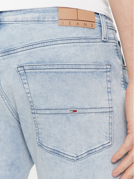 Tommy Jeans Tommy Jeans Traperice Scanton DM0DM19449 Plava Slim Fit