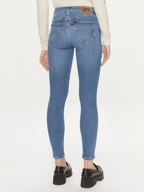 Lee Lee Jeans hlače Foreverfit 112348936 Modra Skinny Fit