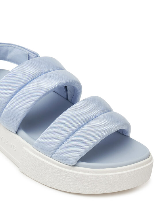 Tommy Jeans Tommy Jeans Sandale Tjw Flatform Sandal EN0EN02802 Albastru celest