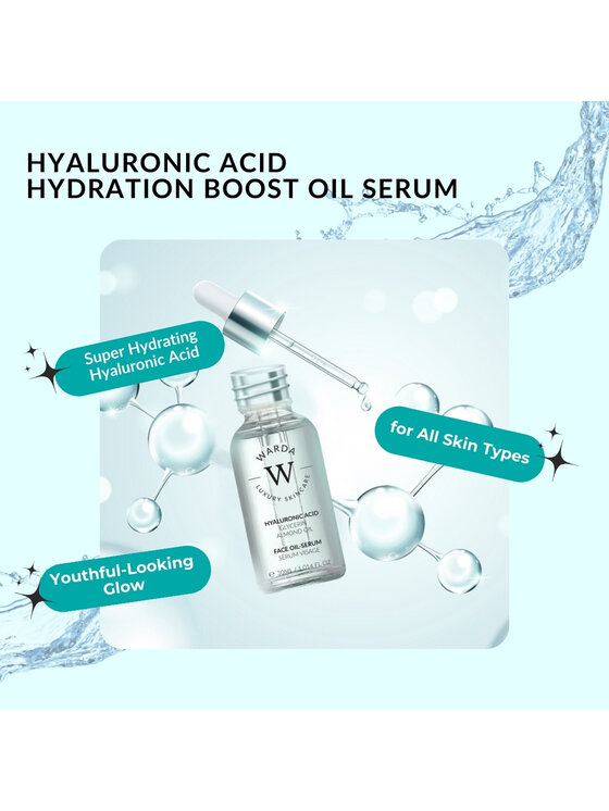 Warda Skincare Warda Skincare ErthSkin London Wzmacniające z Kwasem Hialuronowym Serum