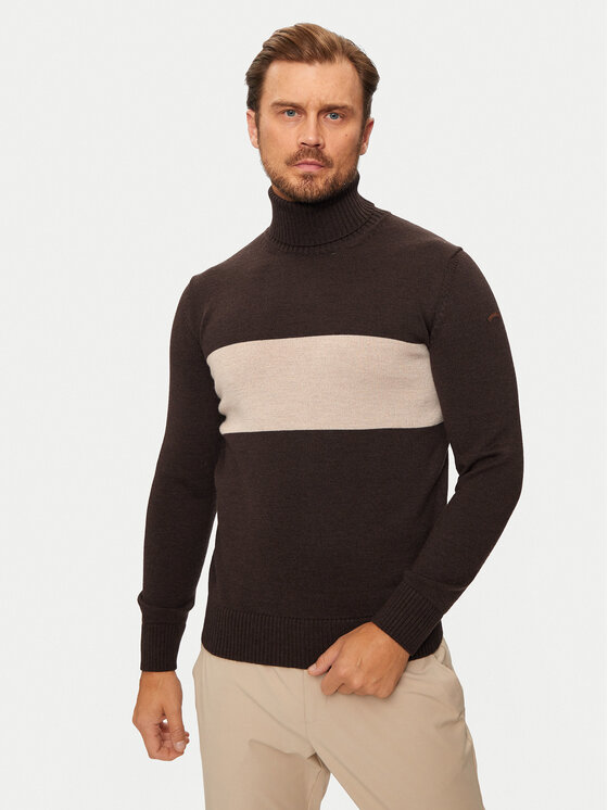 Paul&Shark Paul&Shark Rollkragenpullover 14311063 Beige Regular Fit