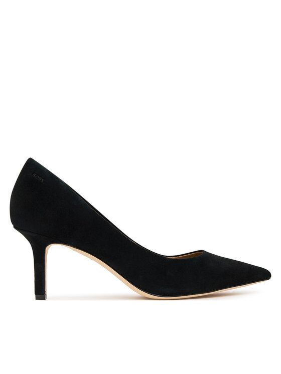 BOSS Pantofi cu toc subțire Miah 50573425 Negru