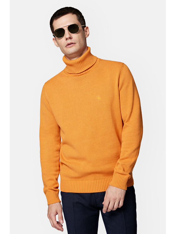 Lancerto Lancerto Golf Forrest SW073223000099 Pomarańczowy Regular Fit