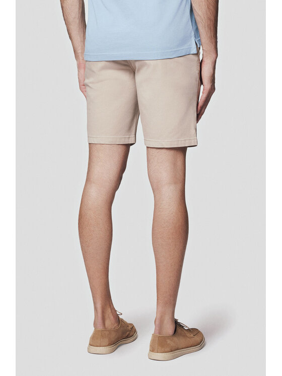 Lancerto Lancerto Szorty materiałowe Havana SZO082124000005 Beżowy Regular Fit
