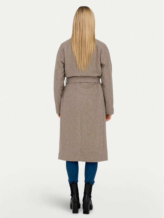 ONLY ONLY Prehodni plašč Emma 15234634 Bež Regular Fit