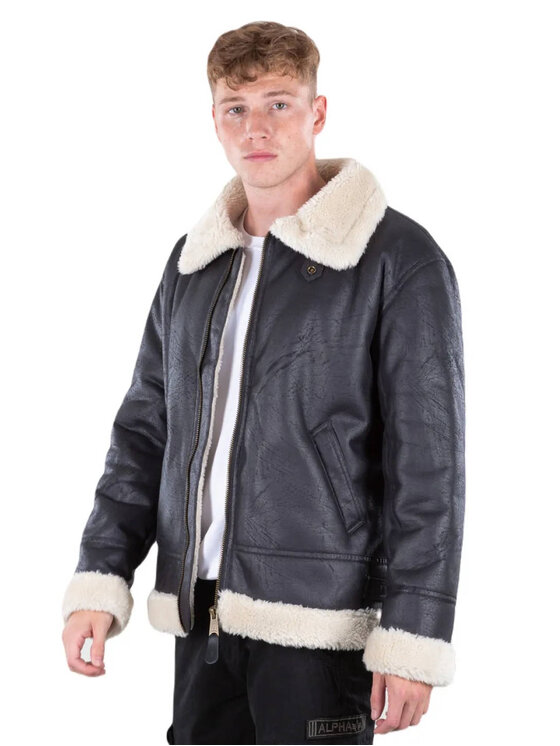 Alpha Industries Alpha Industries Kurtka zimowa AI.143106-03-3XL Czarny Regular Fit