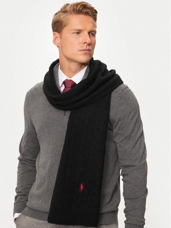 Polo Ralph Lauren Polo Ralph Lauren Šallīte 449959345001 Melns