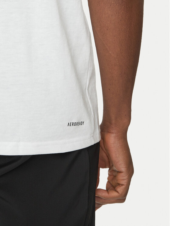 adidas adidas Tank top Train Essentials Feelready Training Tank Top IC6947 Biały Slim Fit