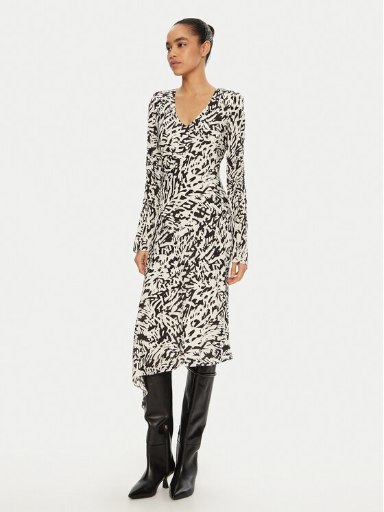 Patrizia Pepe Patrizia Pepe Vsakodnevna obleka 8A1396/A463-FE84 Bela Regular Fit