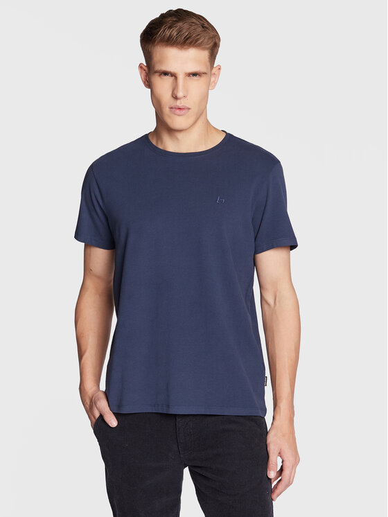 Blend Blend Póló Dinton 20714824 Sötétkék Regular Fit