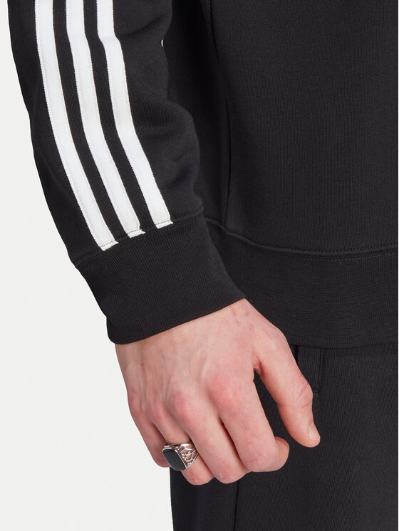 adidas adidas Pulóver adicolor Classics 3-Stripes IM2087 Fekete Regular Fit
