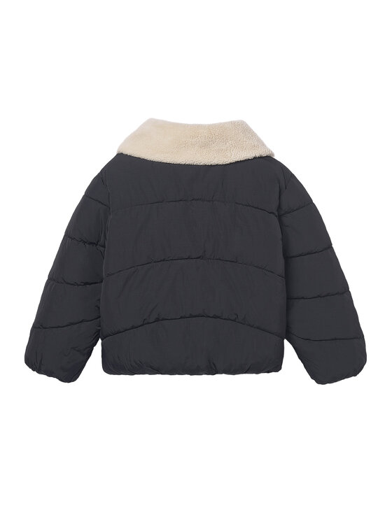 Mayoral Mayoral Зимно яке 7437 Черен Regular Fit