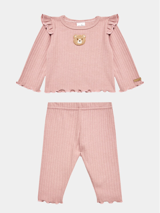 Jamiks Jamiks Set Bluse und Hose Harolin JZG442 Rosa Regular Fit