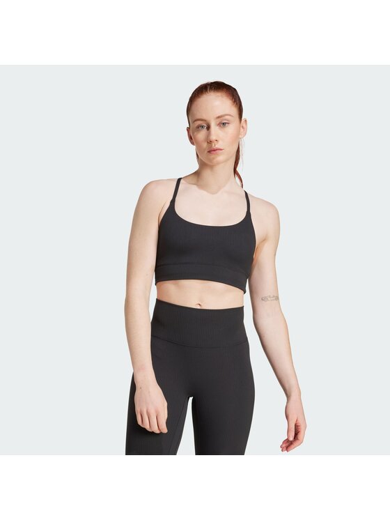 adidas adidas Biustonosz sportowy 156087 Czarny