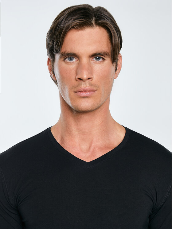 BIG STAR BIG STAR Koszula SUPICLASSICOV Czarny Slim Fit